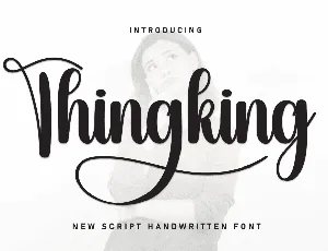 Thingking font