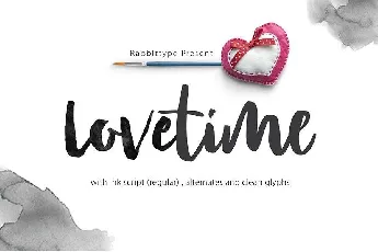 Lovetime font