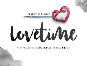 Lovetime font