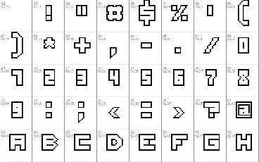 Thirteen Pixel Fonts