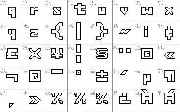 Thirteen Pixel Fonts