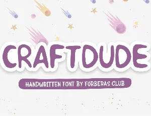 Craft Dude font