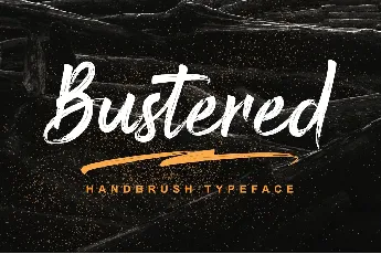 Bustered font