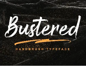 Bustered font