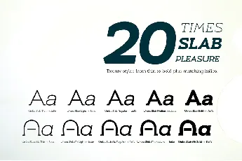 Umba Slab Family font