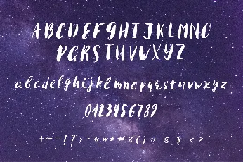 Kosmos Brush font