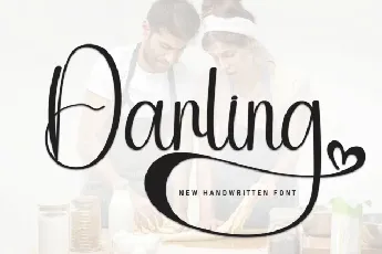 Darling Script Typeface font