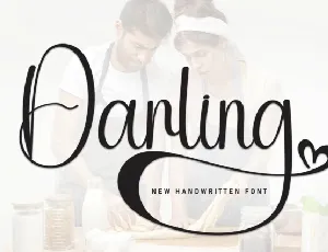 Darling Script Typeface font