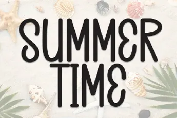 Summer Time Display font