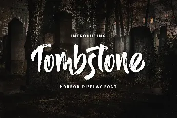 Tombstone font