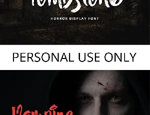 Tombstone font
