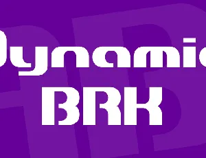 Dynamic BRK font