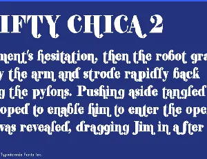 Shifty Chica 2 font