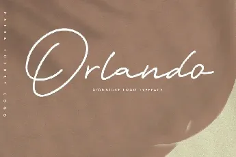 Orlando Signature Script font