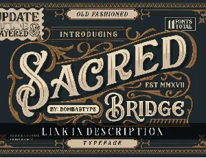 Barakah Layered Typeface font