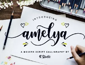 Amelya font