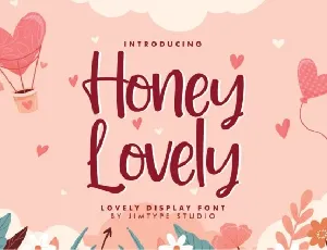 Honey Lovely font
