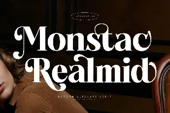 Monstac Realmid DEMO VERSION font