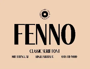 Fenno font