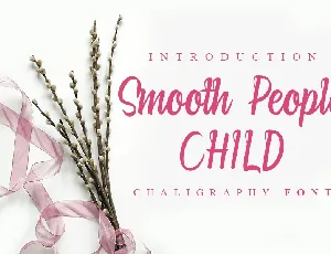 Smooth People Child font