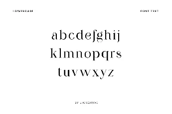 BrunizerDisplay font