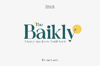 Baikly font