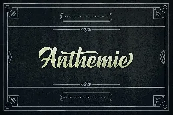 Anthemie Script Demo font