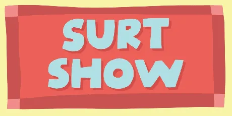 Surt Show DEMO font