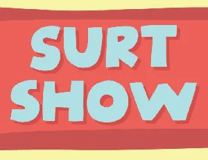 Surt Show DEMO font