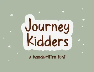 JourneyKidders font