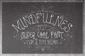 VTKS MINDFULNESS v2 font