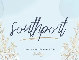 Southport font