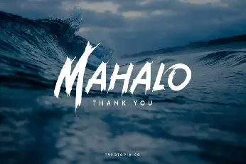 Malabo Brush font