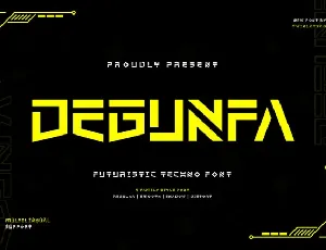 Degunfa font