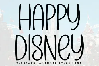 Happy Disney Display font