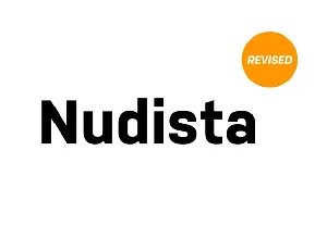 Nudista Family font