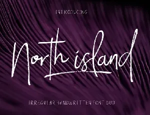 North Island Free font