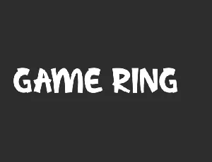 Game Ring font