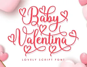 Baby Valentina font