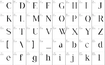 Hegemonic font