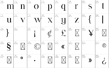 Hegemonic font