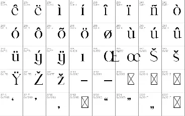 Hegemonic font