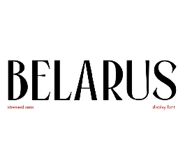 Belarus font