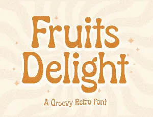 Fruits Delight font