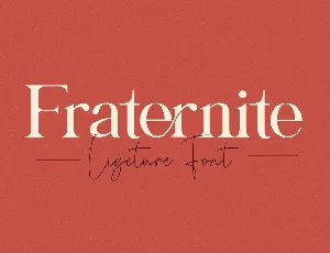 Fraternite font