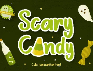 Scary Candy Script font