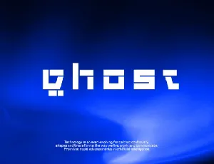 FF Ghost font