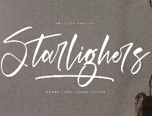 Starlighers DEMO VERSION font
