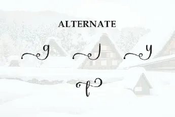 Winter Beauty Script font