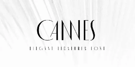 MADE Cannes font